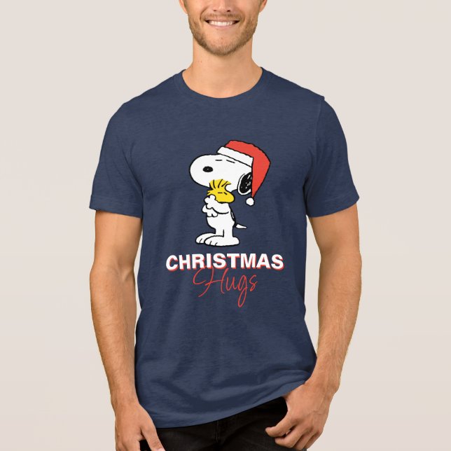 Erdnüsse | Snoopy & Woodstock Tri-Blend Shirt (Vorderseite)