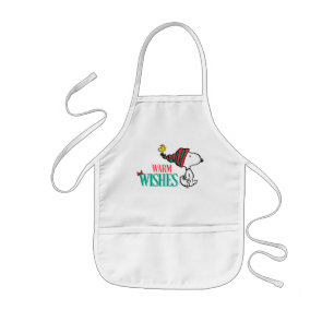 Erdnüsse Snoopy & Woodstock Warme Wünsche Kinderschürze