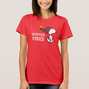Erdnüsse Snoopy & Woodstock Warme Wünsche T-Shirt
