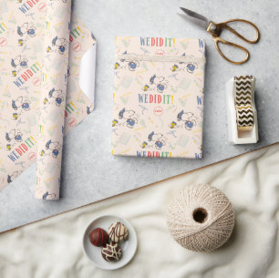 Erdnüsse Snoopy Woodstock Wir Haben Es Geschafft A Geschenkpapier