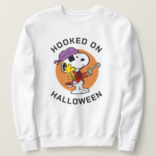 Erdnüsse Snoopy & Woodstock zu Halloween Sweatshirt