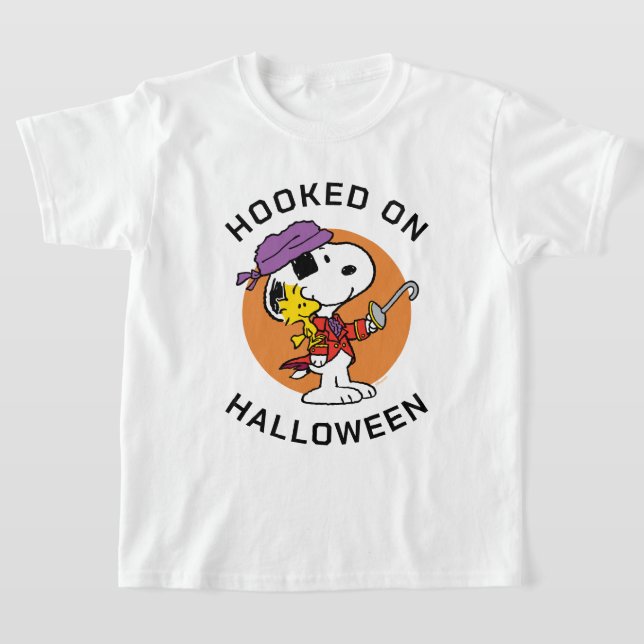 Erdnüsse | Snoopy & Woodstock zu Halloween T-Shirt (Ablage )