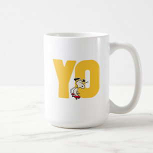 Erdnüsse Snoopy YO Skateboard Kaffeetasse