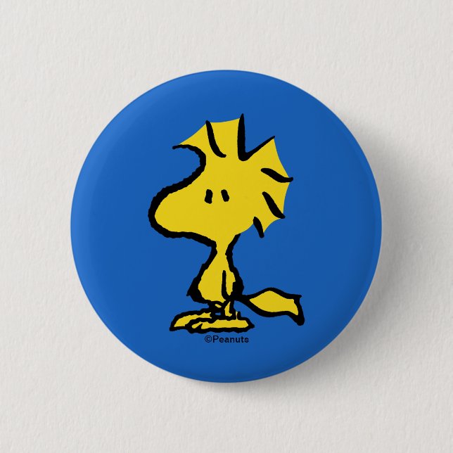 Erdnüsse | Snoopy's Friend Woodstock Button (Vorderseite)