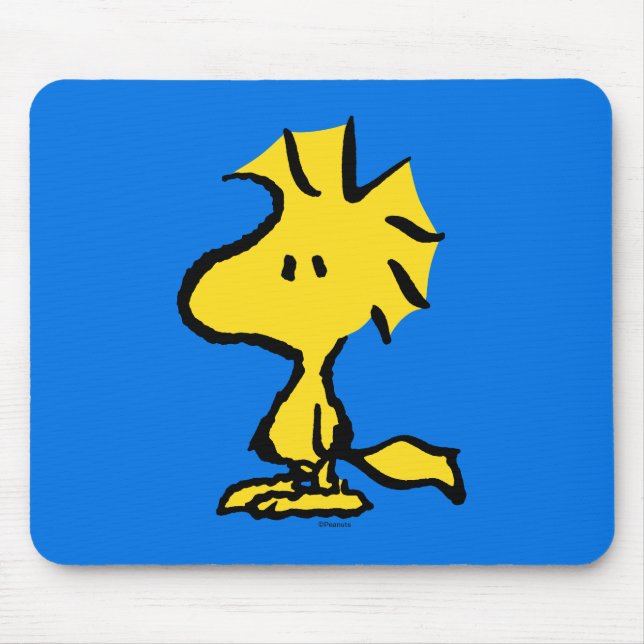 Erdnüsse | Snoopy's Friend Woodstock Mousepad (Vorne)