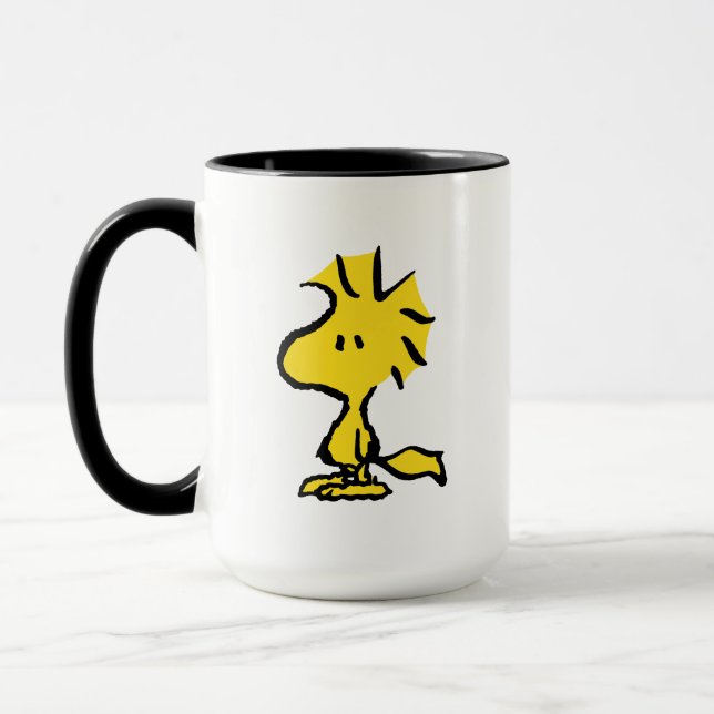 Erdnüsse | Snoopy's Friend Woodstock Tasse (Links)
