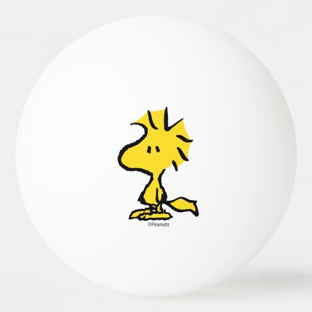 Erdnüsse | Snoopy's Friend Woodstock Tischtennisball (Vorderseite)