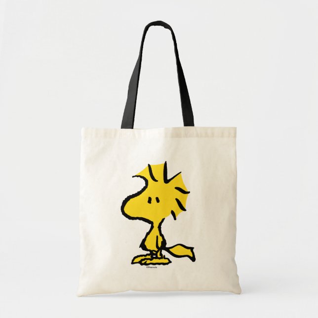 Erdnüsse | Snoopy's Friend Woodstock Tragetasche (Vorne)
