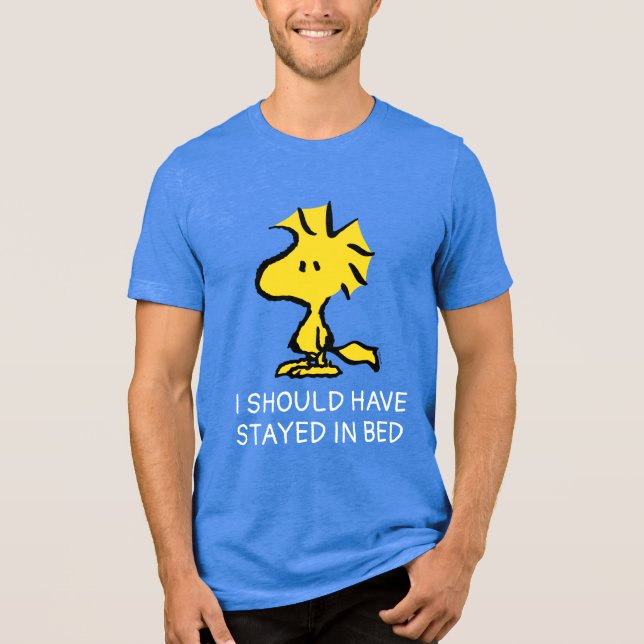 Erdnüsse | Snoopy's Friend Woodstock Tri-Blend Shirt (Vorderseite)