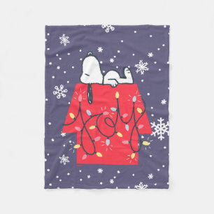 Erdnüsse Snoopy's Holiday Dreamer Fleecedecke