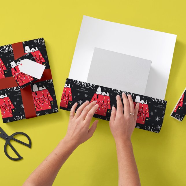 Erdnüsse | Snoopy's Holiday Dreamer Geschenkpapier (Von Creator hochgeladen)