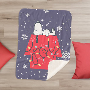 Erdnüsse Snoopy's Holiday Dreamer Sherpadecke