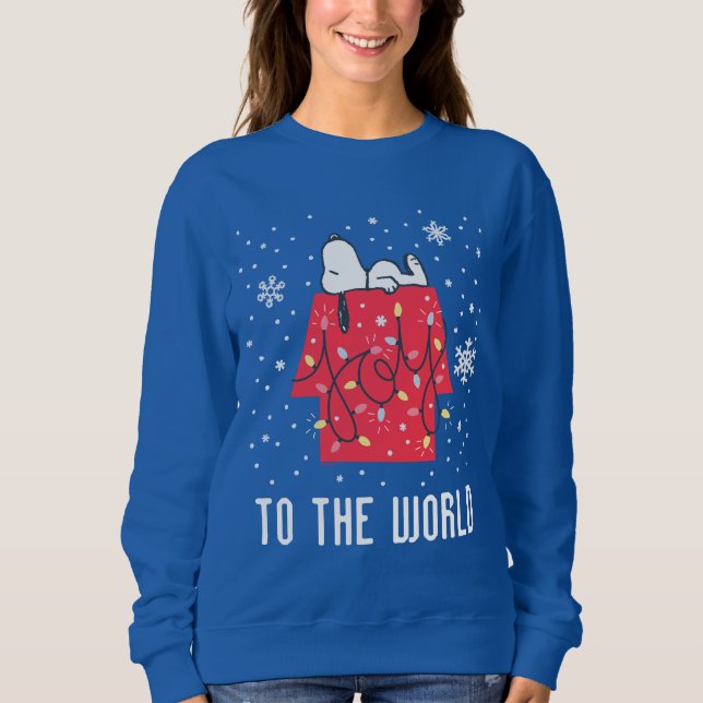 Erdnüsse | Snoopy's Holiday Dreamer Sweatshirt (Vorderseite)