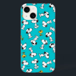 Erdnüsse | Sonnenbrille Muster Case-Mate iPhone 14 Hülle<br><div class="desc">Karo dieses lustige Design aus Erdnüssen mit Snoopy und Woodstock.</div>
