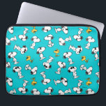 Erdnüsse | Sonnenbrille Muster Laptopschutzhülle<br><div class="desc">Karo dieses lustige Design aus Erdnüssen mit Snoopy und Woodstock.</div>