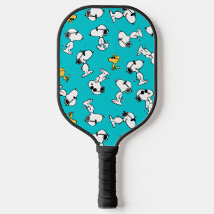 Erdnüsse   Sonnenbrille Muster Pickleball Schläger