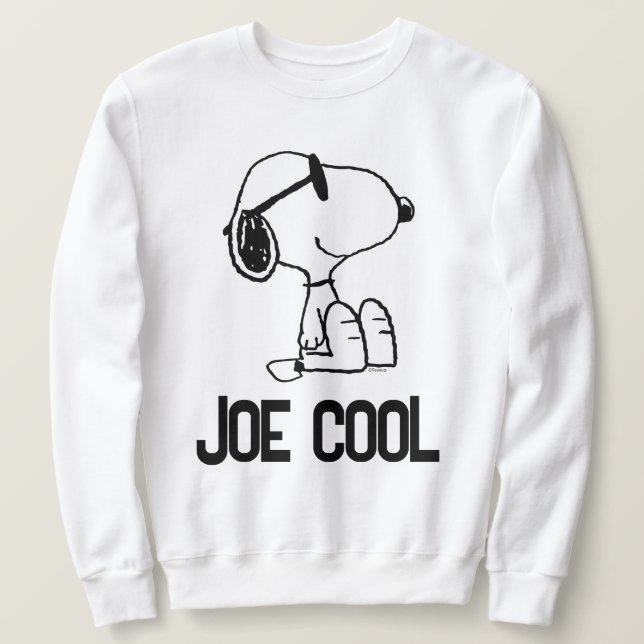 Erdnüsse | Sonnenbrille Snoopy Smile Sweatshirt (Design vorne)