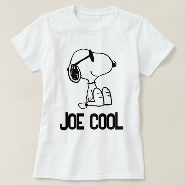 Erdnüsse | Sonnenbrille Snoopy Smile T-Shirt (Design vorne)