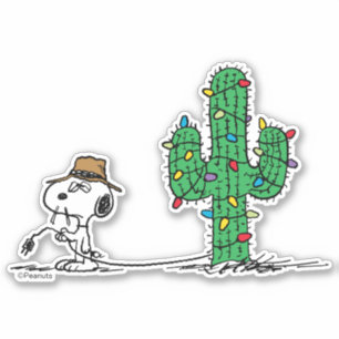 Erdnüsse Spike Decorations für den Urlaub Aufkleber