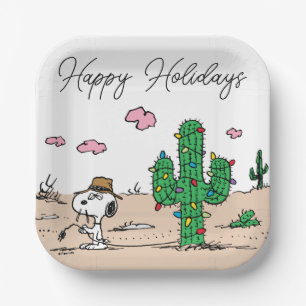 Erdnüsse Spike Decorations für den Urlaub Pappteller