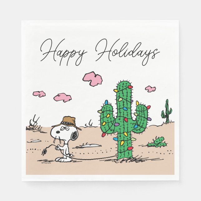 Erdnüsse | Spike Decorations für den Urlaub Serviette (Vorderseite)