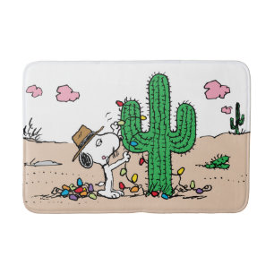 Erdnüsse   Spike Decorations für Weihnachten Badematte