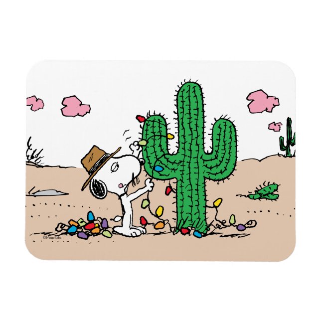 Erdnüsse | Spike Decorations für Weihnachten Magnet (Horizontal)