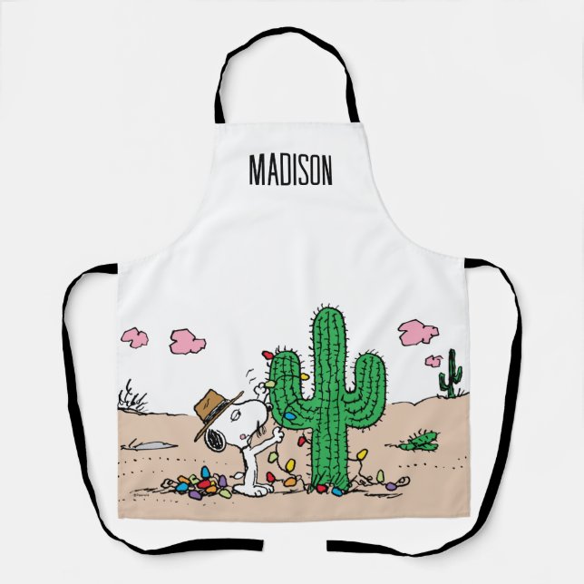 Erdnüsse | Spike Decorations für Weihnachten Schürze (Vorderseite)