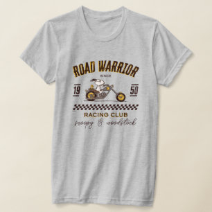 Erdnüsse   Straßenkämpfer für Snoopy und Holz T-Shirt