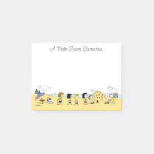 Erdnüsse Tag am Strand Post-it Klebezettel