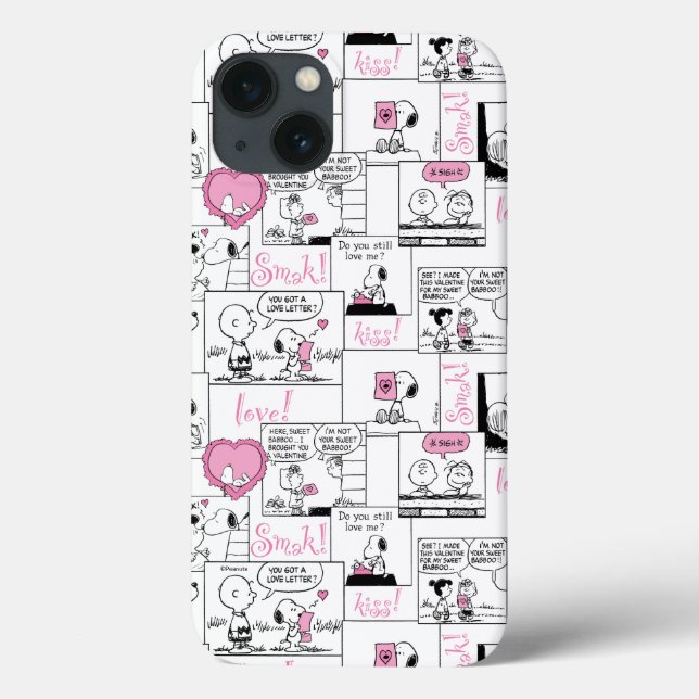 Erdnüsse | Valentine Herz Liebe Muster Case-Mate iPhone Hülle (Rückseite)
