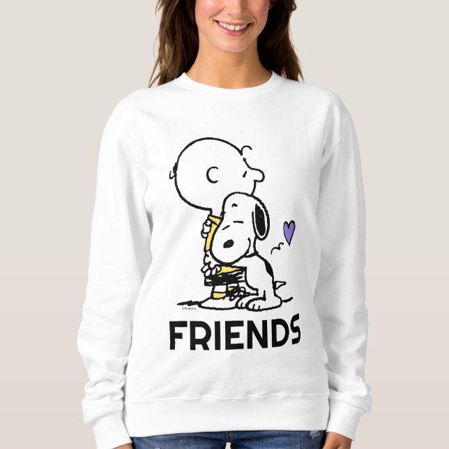 Erdnüsse | Valentinstag | Charlie Brown & Snoopy Sweatshirt (Vorderseite)