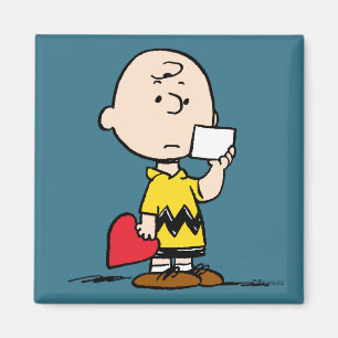 Erdnüsse   Valentinstag Charlie Brown Valentine Magnet