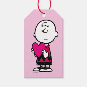 Erdnüsse   Valentinstag   Herz Charlie Brown Geschenkanhänger