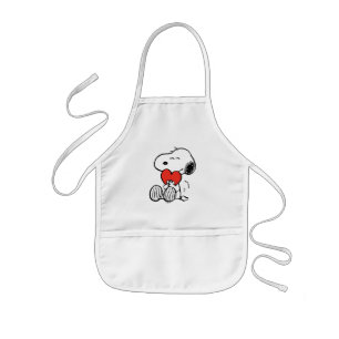Erdnüsse   Valentinstag   Snoopy Heart Hug Kinderschürze