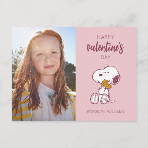 Erdnüsse   Valentinstag   Snoopy Heart Hug Postkarte