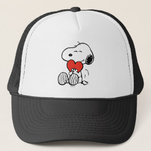 Erdnüsse Valentinstag Snoopy Heart Hug Truckerkappe