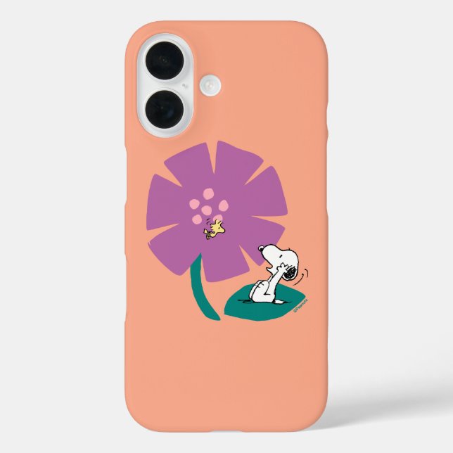 Erdnüsse | Veranschaulichung der Lila Blume der Na Case-Mate iPhone Hülle (Rückseite)