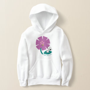 Erdnüsse   Veranschaulichung der Lila Blume der Na Hoodie