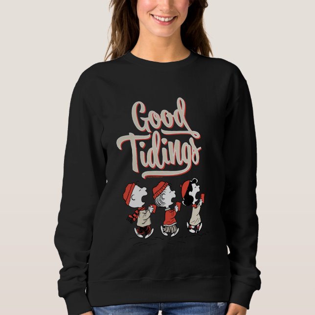 Erdnüsse Weihnachten Gute Dinge Sweatshirt (Vorderseite)