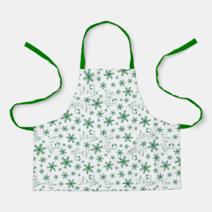 Erdnüsse Weihnachts-Snoopy Let It Snow Pattern Schürze