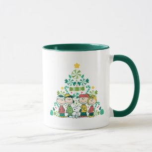 Erdnüsse   Weihnachtsbaum Peppermint Tasse