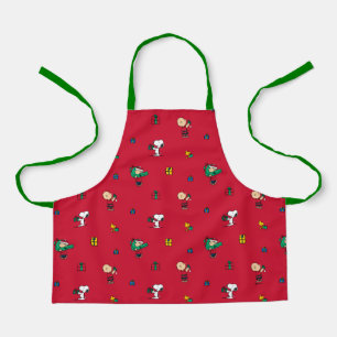 Erdnüsse Weihnachtsgeschenk Rot Schürze