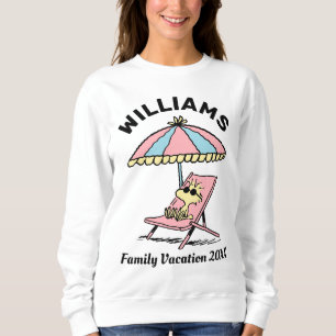 Erdnüsse   Woodstock Beach Family Urlaub Sweatshirt