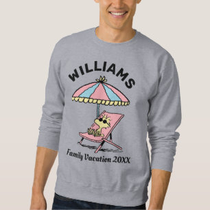 Erdnüsse Woodstock Beach Family Urlaub Sweatshirt