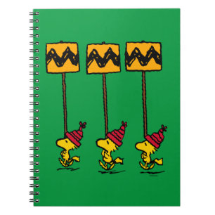 Erdnüsse   Woodstock & Friends Signature März Notizblock