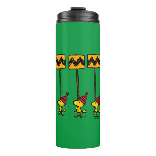 Erdnüsse Woodstock & Friends Signature März Thermosbecher