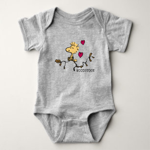 Erdnüsse Woodstock Pfeife Baby Strampler