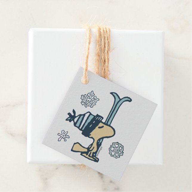 Erdnüsse | Woodstock Ski Pro Geschenkanhänger (Beispiel)