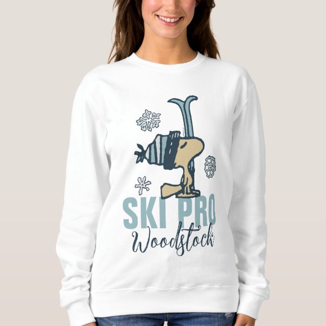 Erdnüsse | Woodstock Ski Pro Sweatshirt (Vorderseite)